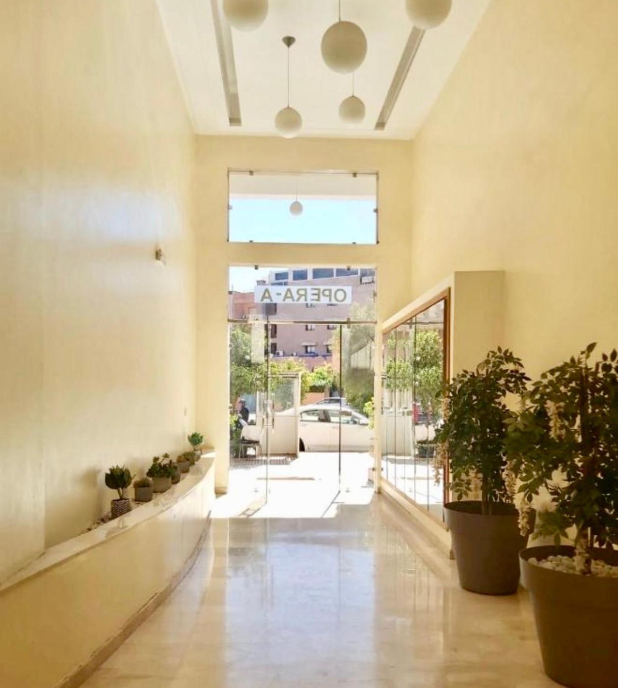 マラケシュDuplex Sabah Opera - Guelizアパートメント エクステリア 写真